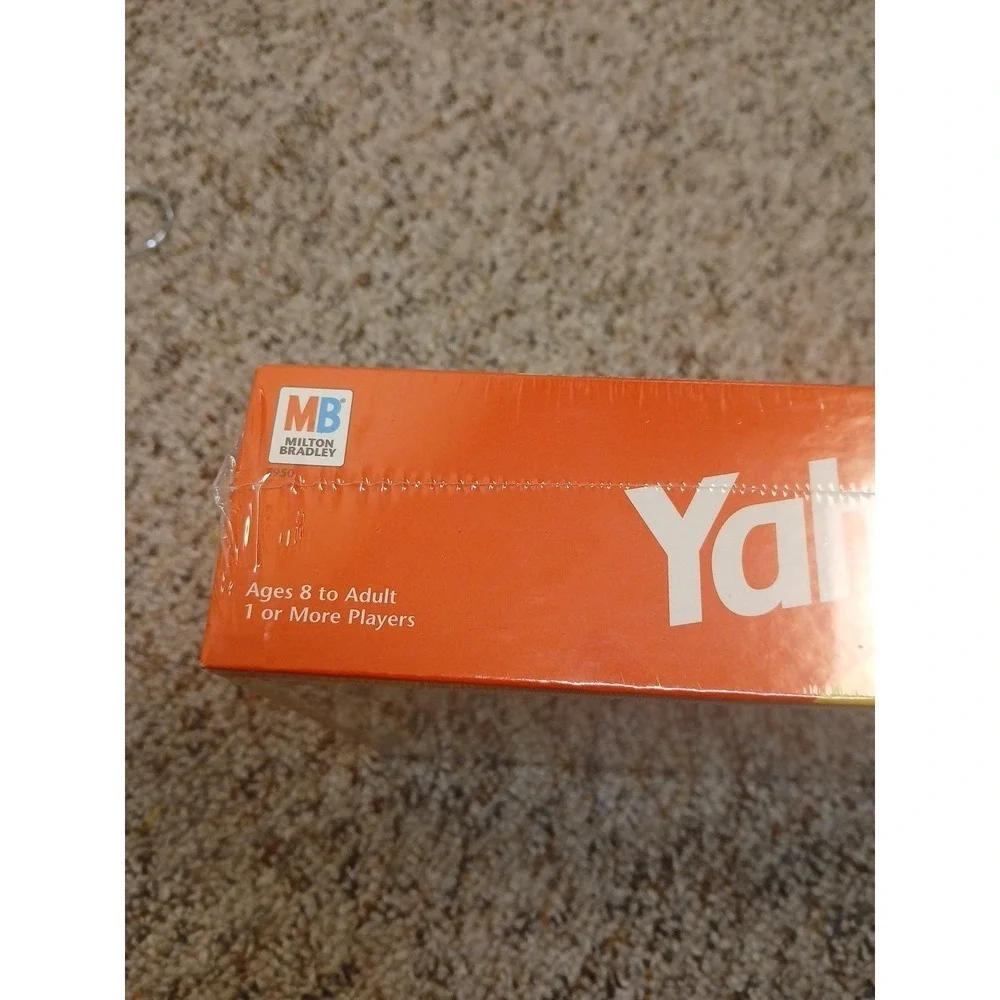 Vintage Factory Sealed Yahtzee 1998 Brand new in shrink wrap Milton Bradley